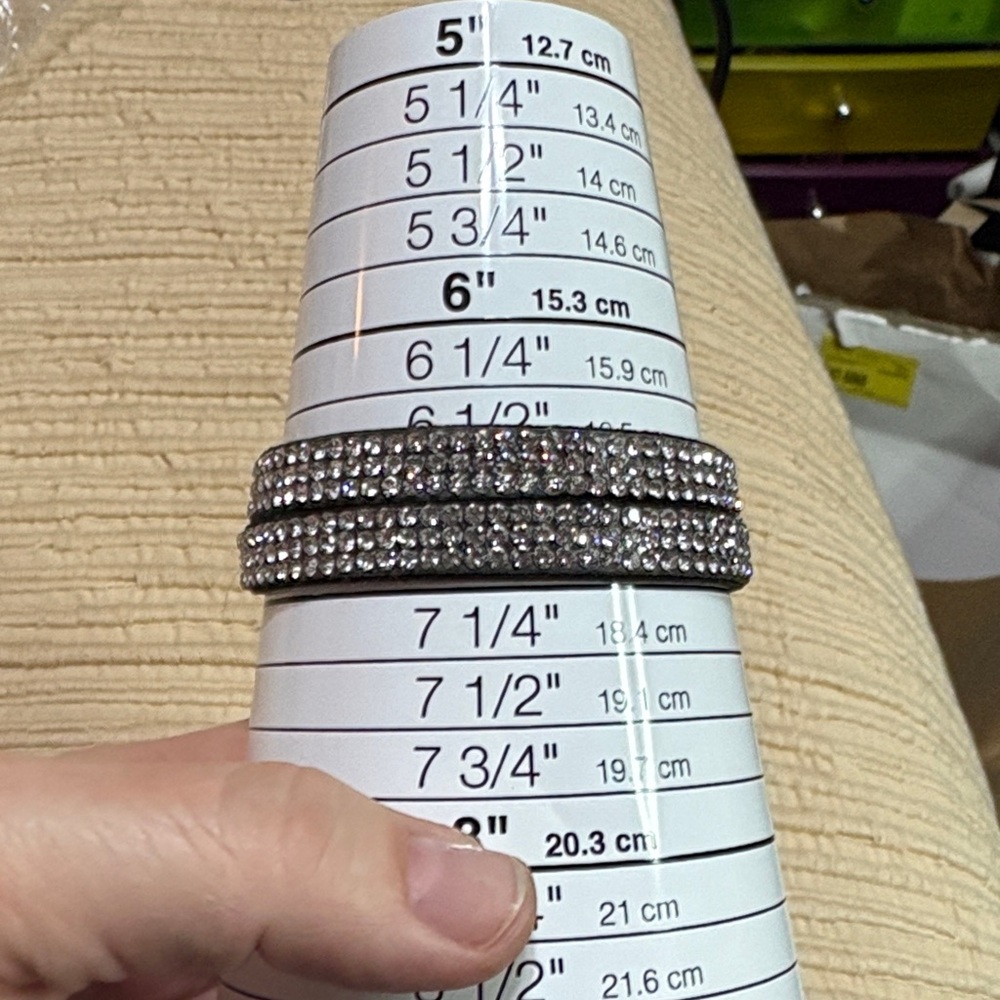 Sparkling Rhinestone Bracelet/Choker